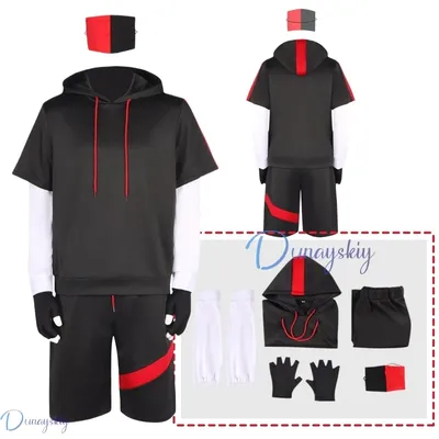 2025 Neue Erwachsene Kinder Fortnite IKONI EPIC Outfit Haut Kampf Uniformen Kostüm Kleidung Uniform Image