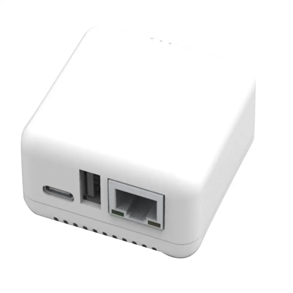 WiFi Netzwerk Wireless BT 4,0 Druck Server Netzwerk Drucken Dropshipping RJ-45 10/100Mbps 2,0 LAN Port USB schnelle Ethernet Por G8P0 Image