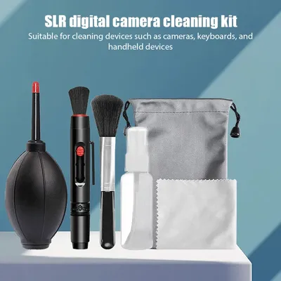 Slr Digital Mirrorless Kamera Reinigungsset Laptop Bildschirm Tastatur Luftblasen Geeignet für Canon Nikon Objektiv Tuch Reinigungsset