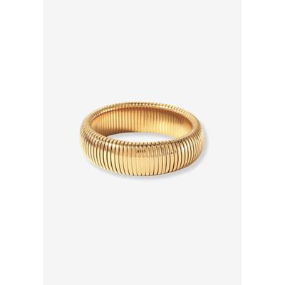 Plus Size Women's Large Stretch Bracelet by RAD + RAE in Gold (Size OS)