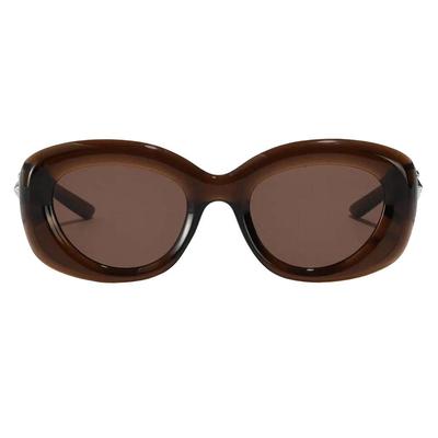 Plus Size Women's Bianca Polarized Sunglasses by Fifth & Ninth in Black (Size ONE SIZE)