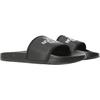 Badesandale THE NORTH FACE "M BASE CAMP SLIDE III", Gr. 40,5, schwarz, Textil, Synthetik, sportlich, Schuhe
