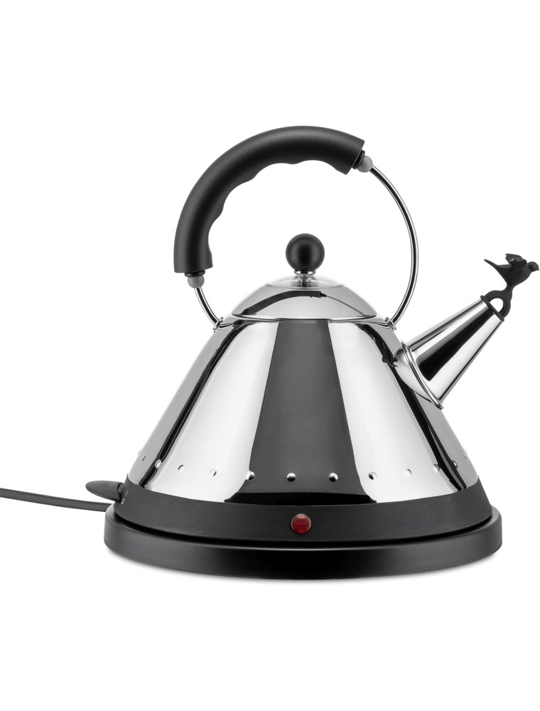 mg32 b, elektrischer wasserkocher mit vogel-pfeife, alessi Image