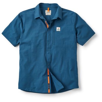 Passenger - Traveller S/S Stretch Shirt - Hemd Gr L blau Image