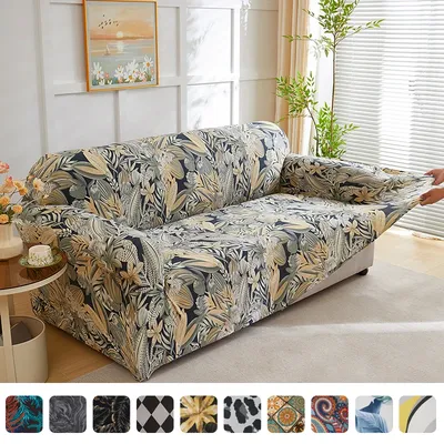 1/2/3/4-seater Stretch Sofa Covers Couch Cover Sofa Slipcovers Furniture Protector for corner sofa chaselong slipcovers