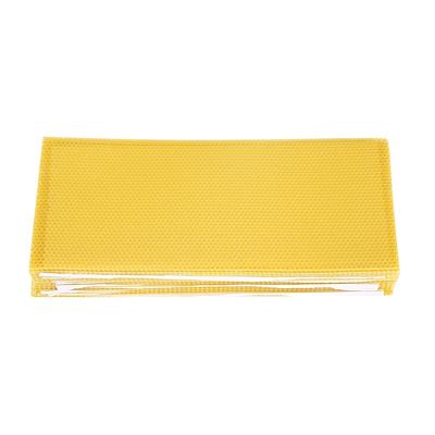 TEMU A Set Of 30 Honeycomb Sheets Made Of Beeswax For Beekeeping Nest Boxes, For Beekeepers. Image