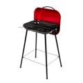 Barbecue portatile a carbonella con cofano