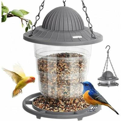 Vogelfutterspender für den Außenbereich, hängender Vogelfutterspender für den Außenbereich, Image