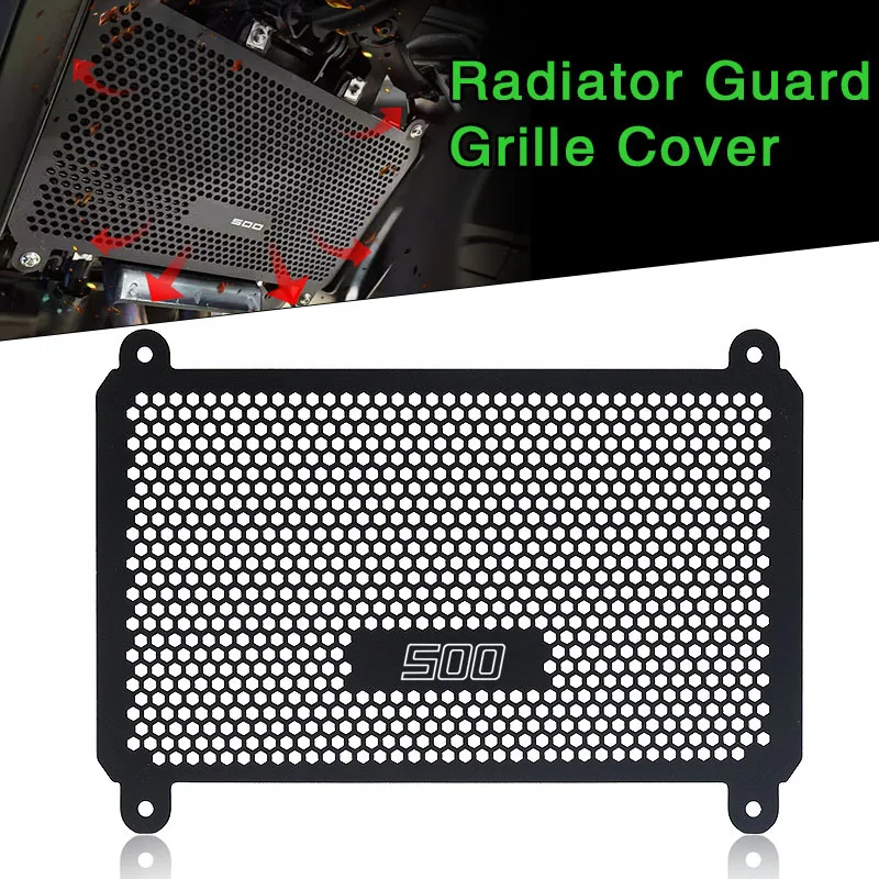 Motorrad Zubehör Kühlergrill Schutz Abdeckung Schutz Fit Für NINJA 500 NINJA 500 Z500 Z500 2024 2025 Image