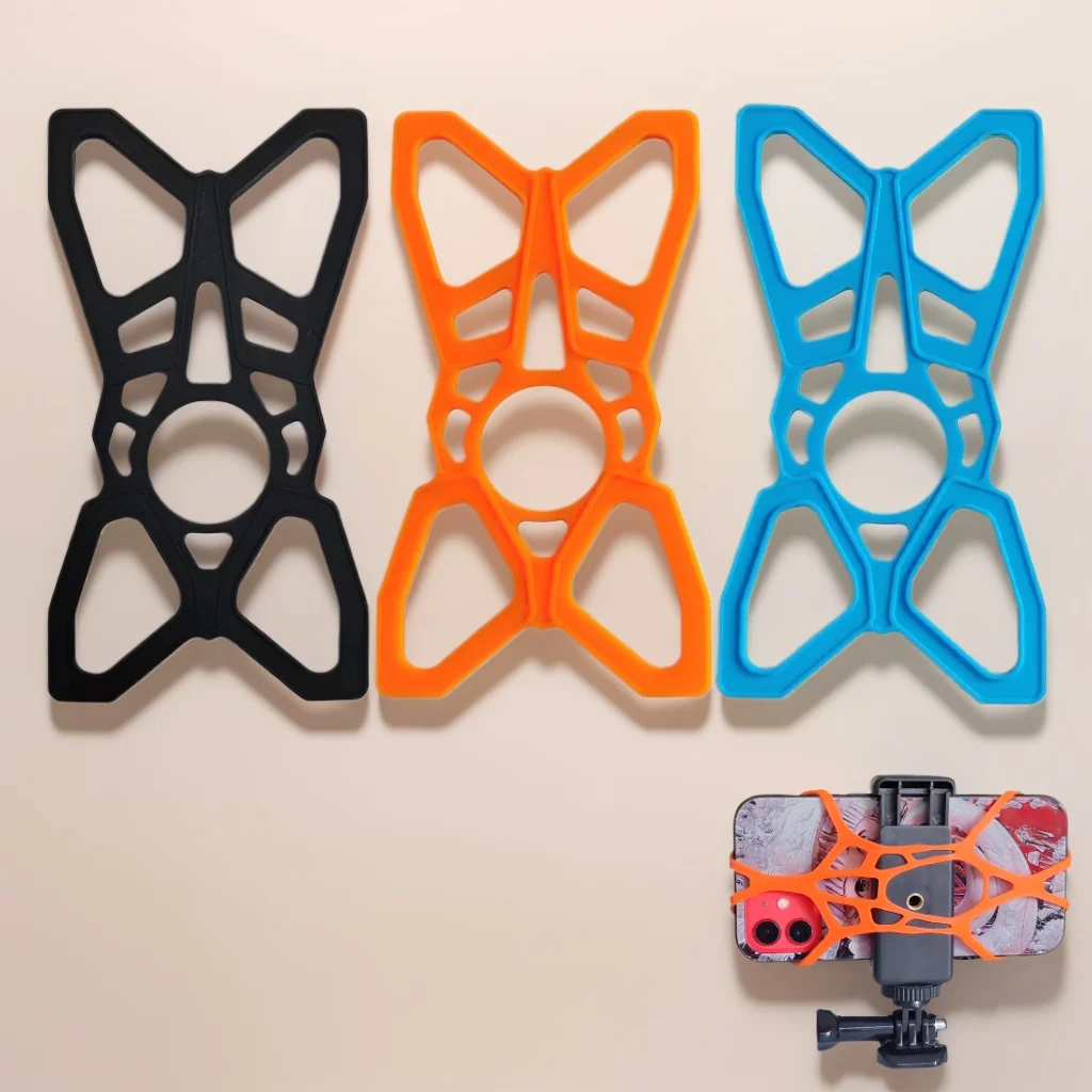 Fahrrad Motorrad Silikon Handy Halter Band Universal Elastische Gummi Sicherheit Gurt für Fahrrad Lenker Cradle Clip Image