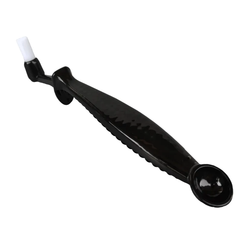 Neue Kunststoff Vertikale und Horizontale Knochen Griff Kaffeemaschine Reinigungsbürste Ellenbogen Kaffee Pinsel Brauen Kopf Reinigung Pinsel Image