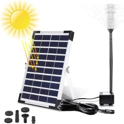 Cyslmuk - w Solarbrunnen für den Außenbereich, Solar-Teichpumpe, Solar-Wasserpumpe für Schwimmbad, Image