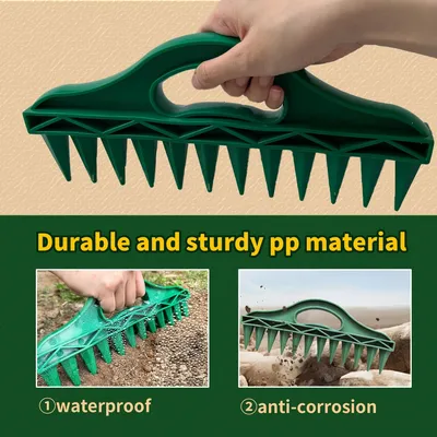 Durable Plastic Hand Push Seeder Garden Seeder Tools Quick Seeding Waterproof Planting Booster for Efficient Gardening Tools New