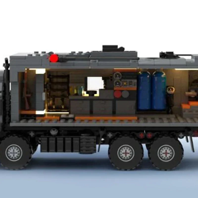 Doomsday Fahrzeug Modell Moc Gebäude Ziegel Doomsday Wanderer Auto Technologie Modulare Blöcke Geschenk Weihnachten Spielzeug DIY Sets Montage Image