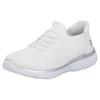 Slip-On Sneaker RIEKER SPORT "Ready2GO", Damen, Gr. 37, weiß, Textil, Lederimitat, sportlich, Schuhe, Halbschuh, Freizeitschuh, Slipper mit MemoSoft-Innensohle, Topseller
