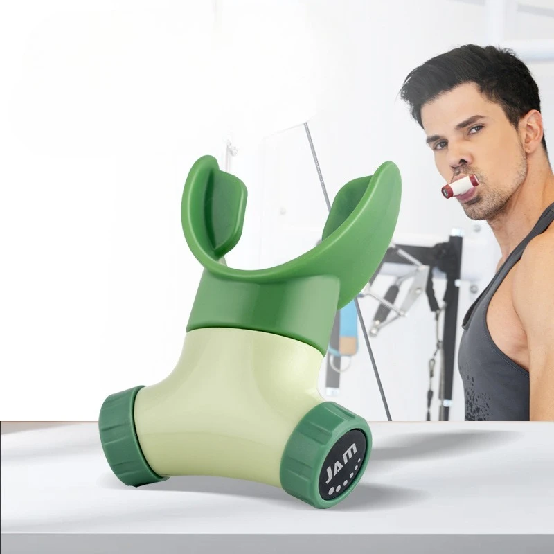 Atemschutzgerät für Atem- und Lungenfunktion, starkes tragbares Atemschutzgerät für die Lunge und den Bauch, Heimfitnessgeräte Image