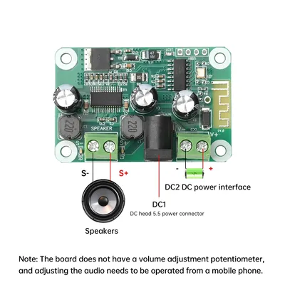 30W Mini Audio Power Verstärker Bord DC 9-25V TPA3110 TPA3110-PBTL Mono Verstärker Modul Audio DIY Image