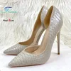8-12CM Stiletto Grau Spitz Schlange Muster Einzelnen Schuhe Grundlegende Sommer Mode Büro Arbeit High Heels Für Frauen elegante Party Pumpen