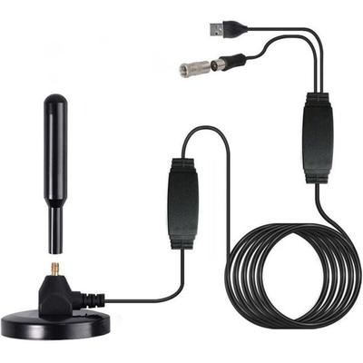 Gotrays - DVB-T2 Digital-TV-Antenne, leistungsstarke TV-Antenne, TNT-Signalverstärker unterstützt