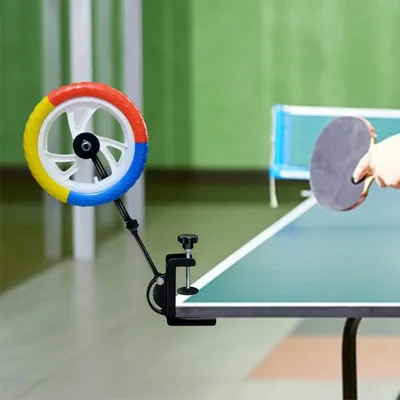 Tischtennis-Trainingsgerät, Single-Loop-Ball-Trainingsgerät mit Halter, Zubehör für Anfänger, Heimübungen Image