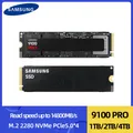 SAMSUNG 9100 Pro SSD 1TB 2TB 4TB NVMe M.2 2280 PCIe 5.0X4 Unità a stato solido interna per laptop Mini PC Computer da gioco
