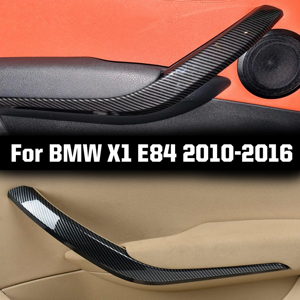 Aggiornato Auto Sinistra Destra Porta Interna Bracciolo Tirare Maniglia Esterna Copertura Trim Per BMW X1 E84 2010-2016