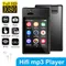Lecteur Mp3 128 Go Bluetooth 5.3 Haut-parleur intégré Lecteur MP3 180 ° Baladeur HIFI rotatif à