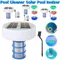 Ioniseur de piscine solaire, purificateur de piscine en cuivre et argent, ioniseur de piscine à