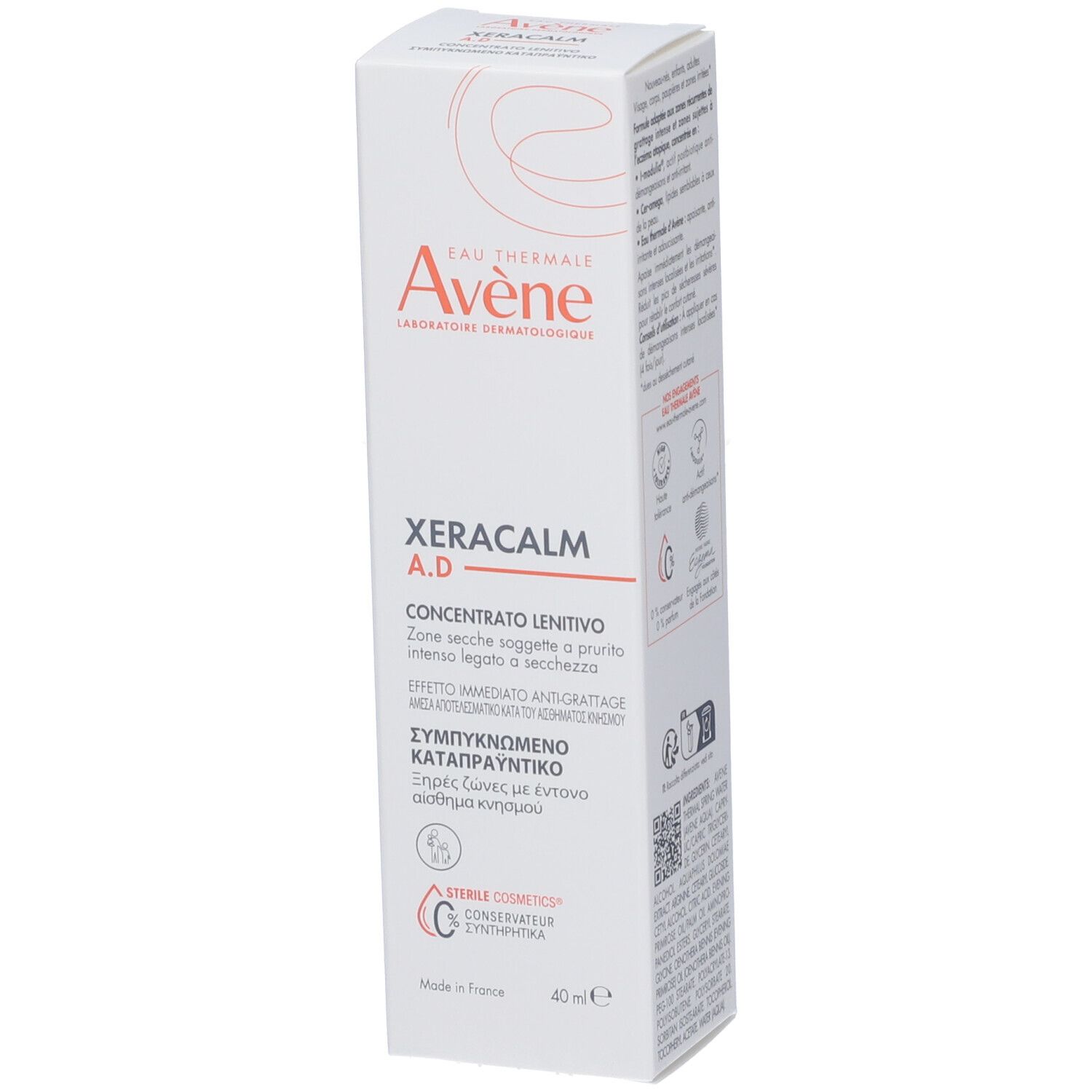 Eau Thermale Avène XeraCalm AD Concentrato Lenitivo anti prurito local