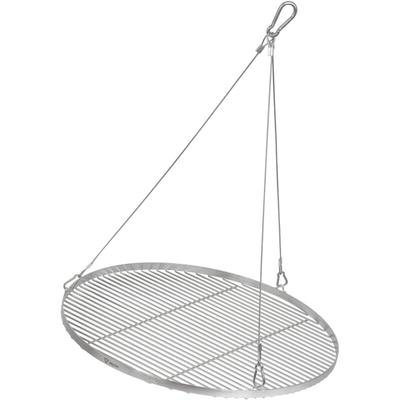 BBQ-Toro Edelstahl Grillrost Rund Ø 70 cm, BBQ Grillgitter mit Seilaufhängung, Hängegrill Rost Image