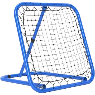Homcom - Rebounder für Fußball, Prellwand mit Heringen, verstellbar in 5 Stufen, tragbar, Kickback Image