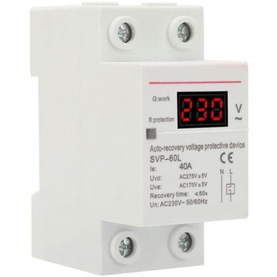 Cyslmuk - Spannungsregler, 230 v, 40 a, automatische Wiederherstellung, Überspannungs- und Image