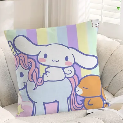 Hochwertiger Luxus-Kissenbezug Cinnamoroll Cobrand Kulechaowan, dekorative Kissenbezüge, Image
