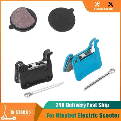 Front /Rear Whell Brake Pad For Segway Ninebot ZT3 / ZT3 Pro Electric Scooter Disc Brake Semi Full Metal Pads Replacement Parts