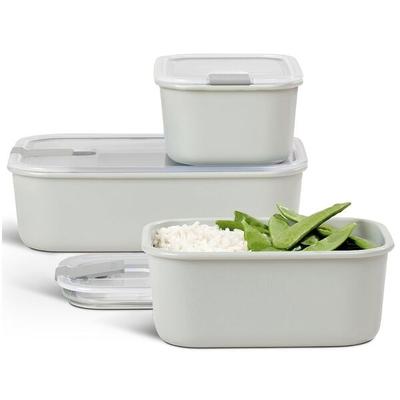MEPAL Frischhaltedosen-Set »EasyClip« 3 Stück weiss, 7 cm Image