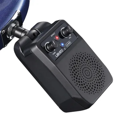 LEKATO Electric Guitars Amplifier Guitar Speaker Voice Adjustment Portable Plug-in Speaker Clean
