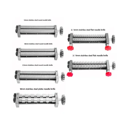 Electric Noodle Pressing Machine Spare Parts Pasta Cutting Roller Accessories Stainless Steel Cutter