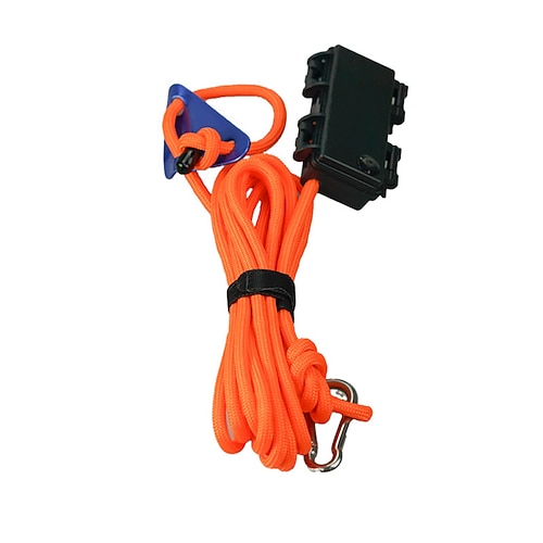 1 Stück Outdoor-Camping-Lichterkette – 3 m/5 m/10 m, IP66 wasserdicht, winddichtes Zeltdachseil mit 8 Beleuchtungsmodi, langlebigem Design und wasserdichtem AA-Batteriefach Image