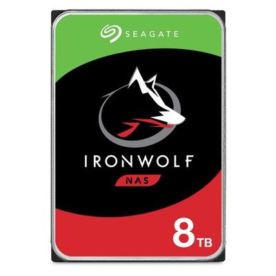 Seagate Interne SATA-Festplatte »IronWolf« 8 TB schwarz, 10.2x2.6x14.7 cm Image