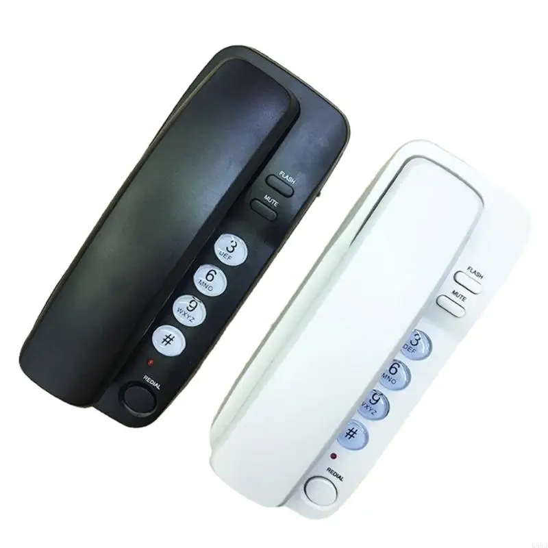 MINE MUND LINE FINDINE PORTABLE Mini téléphone fixe pour Office Hotel Home E65A