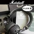 Marshall Major III 3 Cuffie wireless/cablate con microfono Auricolari da gioco per bassi profondi Cuffie Bluetooth pieghevoli per musica rock sportiva
