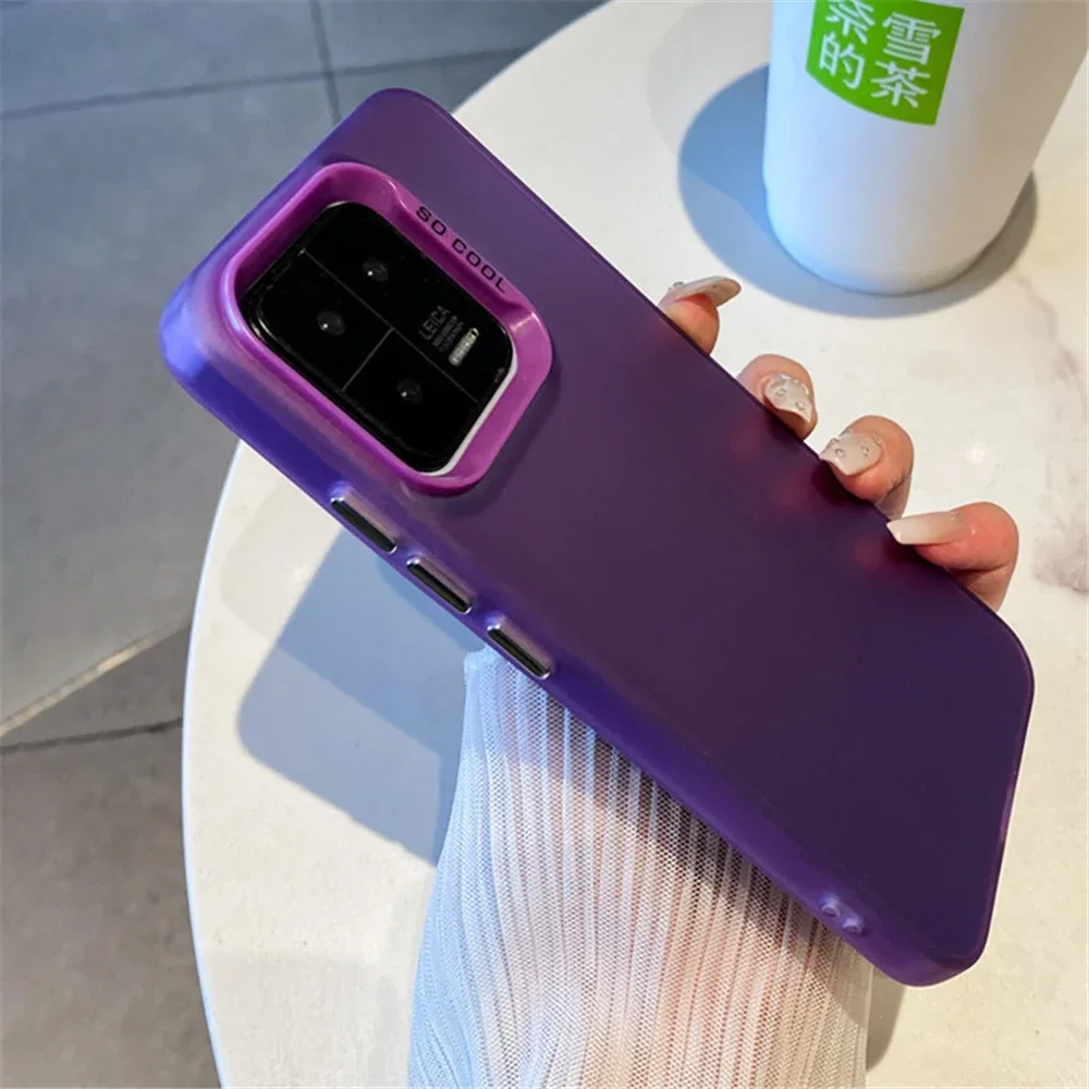 Per Xiaomi 13T 12T 11 13 14 Poco X6 F5 F4 F3 Pro Custodia Laser Opaco Custodia Colorata Mi Xiomi Little Poko X6 Paraurti Copertura Antiurto