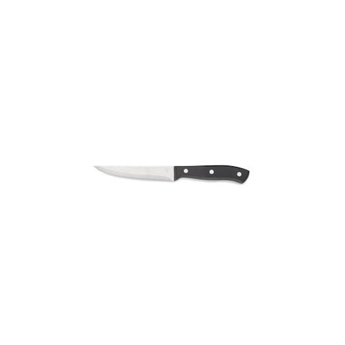 Steakmesser Set mit POM Kunststoffgriff, 23 cm, Set á 6 Stück, Polyoxymethylen, Chromstahl 13/0
