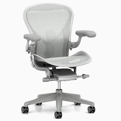 Herman Miller Aeron Office Chair - Size C, Mineral - Herman Miller Authorized Retailer