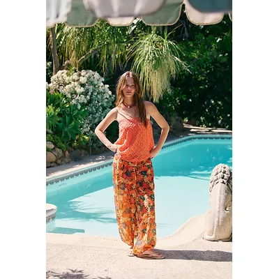 Orion Top by free-est at Free People in Fusion Coral, Size: XS