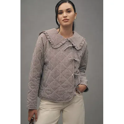 Maeve Collared Quilted Jacket