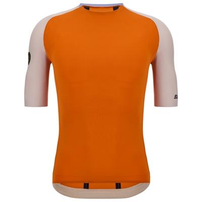 Santini - Pelle Stelth Fir Slip-On Jersey - Radtrikot Gr 3XL orange Image