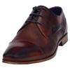Schnürschuh BUGATTI, Herren, Gr. 44, braun (braun used), Leder, used, festlich, Schuhe, Abendschuh, Businessschuh, Festtagsschuh mit Hand Finish