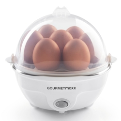 GOURMETmaxx Eierkocher für 7 Eier - weiß Image