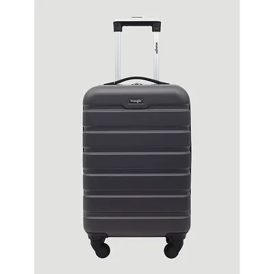 Wrangler 20 Inch Spinner Carry-On Luggage Dark Charcoal Size One Size